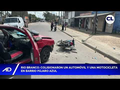 RÍO BRANCO: JOVEN DE 20 AÑOS RESULTÓ GRAVEMENTE LESIONADA TRAS SINIESTRO EN PÁJARO AZUL.