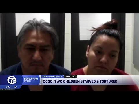 Pontiac couple charged with child abuse & torture, accused of starving children