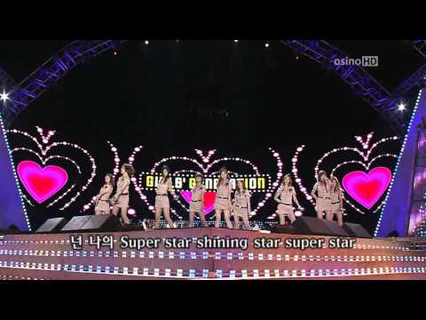 [09.08.02] SNSD - Tell Me Your Wish (Genie) @ KBS1 Open Concert [HD]