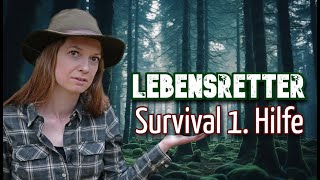 ☠️ Lebensretter❗Diese Bushcraft- und Prepping 1.Hilfe musst du gesehen haben! 🩸