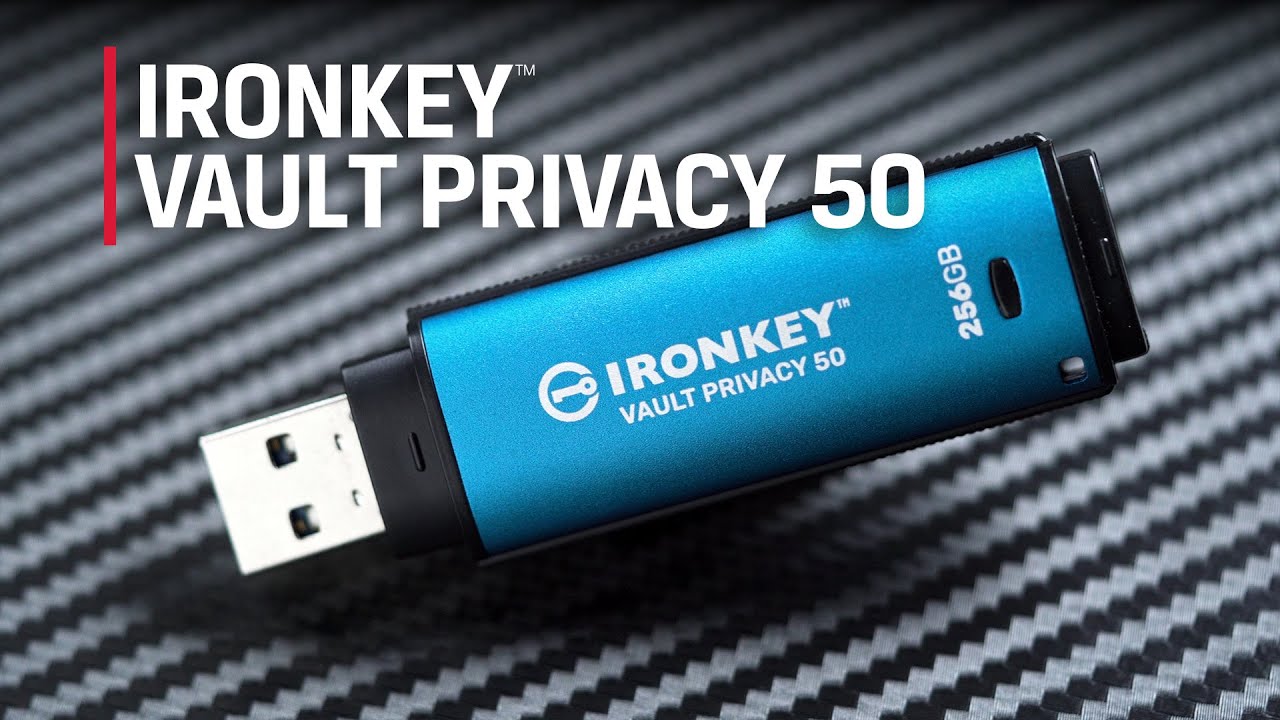 Kingston Clé USB IronKey Vault Privacy 50 256 GB
