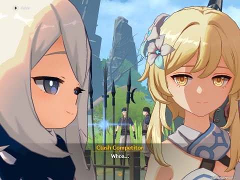 Paimon Imitating Ayaka