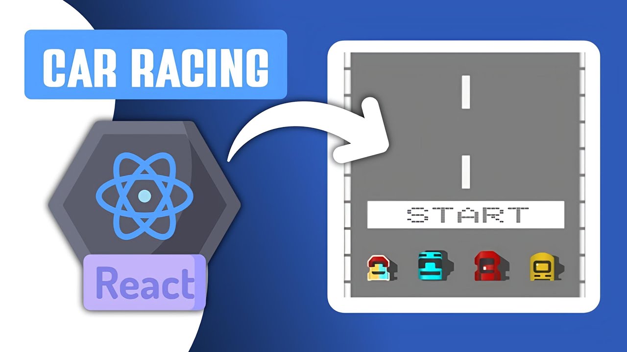 How To Create 3D Car Racing Game With React.Js ,Node.Js, CSS || Sky Code82
