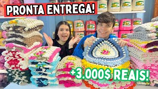 A MAIOR PRONTA ENTREGA DE CROCHÊ DE 2026!🚨+3.000$ reais em peças maravilhosas!