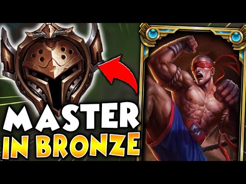I TOOK MY LEE SIN TO BRONZE ELO! SHOWING HOW TO ABUSE LEE SIN IN LOW ELO - League of Legends