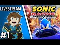 LIVESTREAM Sonic Racing CrossWorlds 1