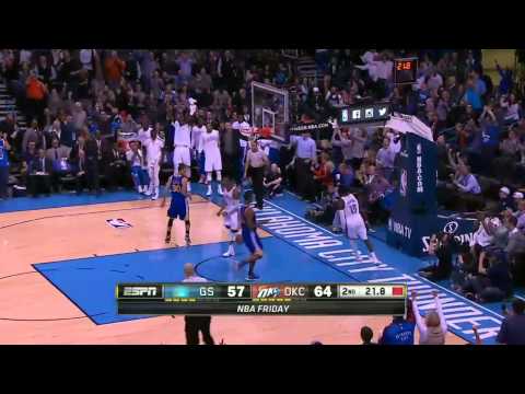 Golden State Warriors vs Oklahoma City Thunder | January 16, 2015 | NBA 2014-15 Season