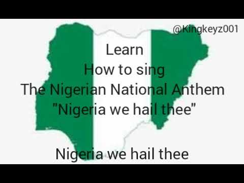 Nigeria We Hail Thee | The Original Recording 1st October, 1960 | Learn how to sing #nationalanthem