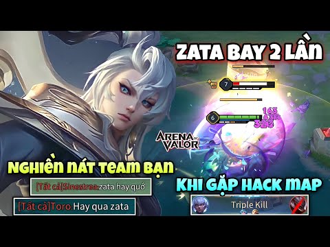 Zata Bay 2 Lần " Quay Trở Lại " Nghiền Nát Team Địch Khi Gặp Team Địch Có Hack Map Sẽ Như Thế Nào !!
