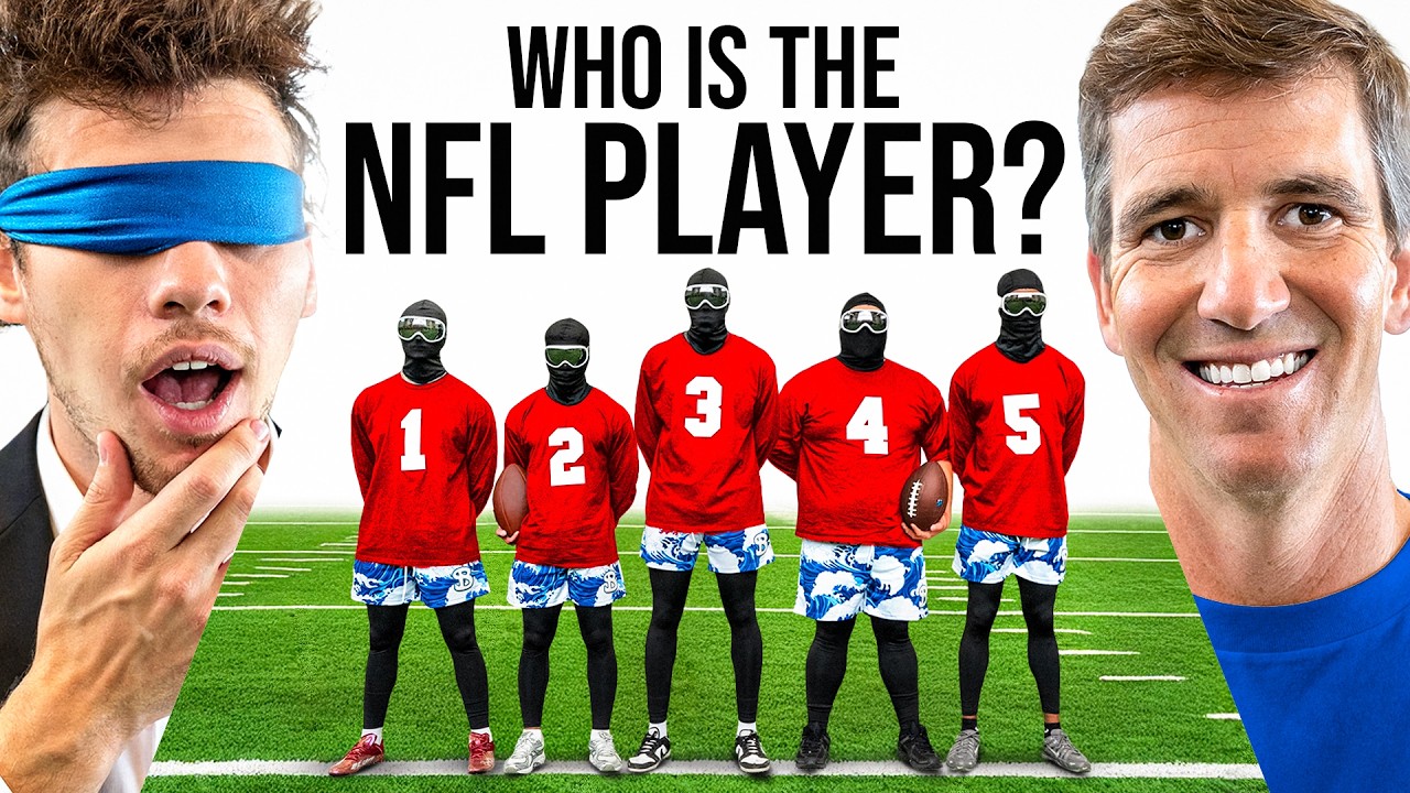 Guess The Secret NFL Player ft. Eli Manning