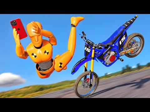 Phone Texting & Driving Accidents #02 [BeamNG.Drive]