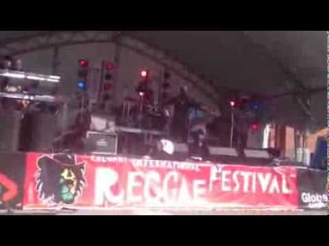 Jermaine Cowan@ Reggae Fest Calgary 2012