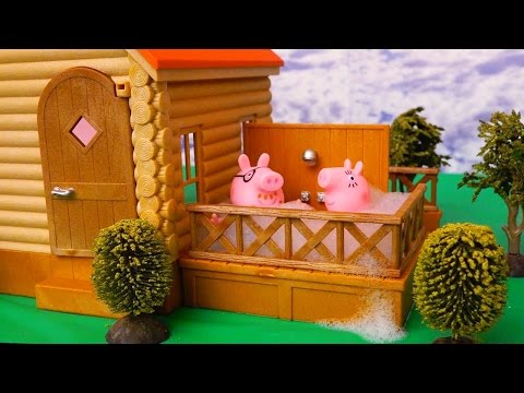 Peppa Pig Funny Stories with Toys and Dolls for Kids | Sniffycat Video