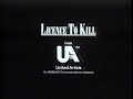 Licence To Kill 1990 VHS Closing