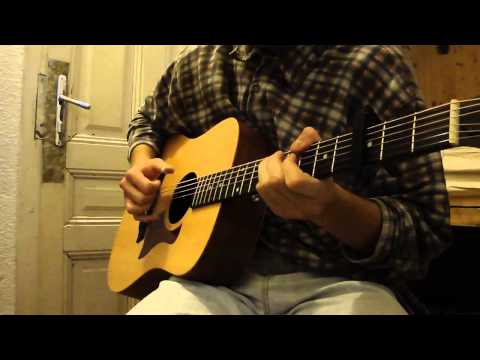 Chet Atkins - Freight Train and Trombone (cover)