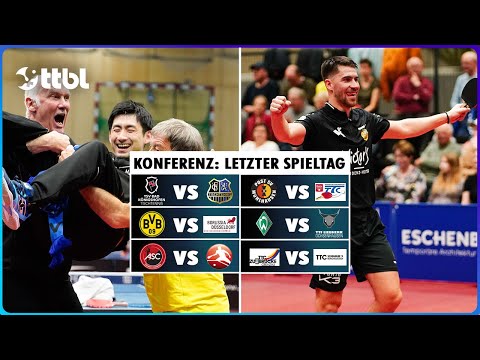 Tischtennis Bundesliga Konferenz (22. Spieltag)  - WER KOMMT IN DIE PLAY-OFFS?
