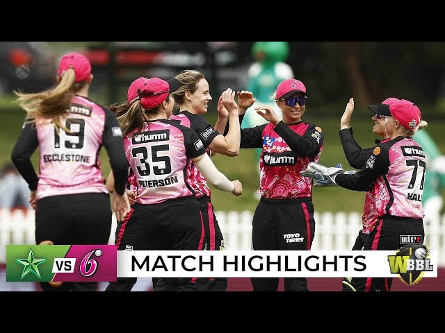 Gardner stars as Sixers cruise against Stars | Weber WBBL|08 Gardner stars as Sixers cruise against Stars | Weber WBBL|08