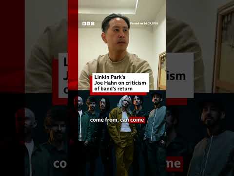 Linkin Park's Joe Hahn on criticism of band's return. #LinkinPark #Unshatter #BBCNews