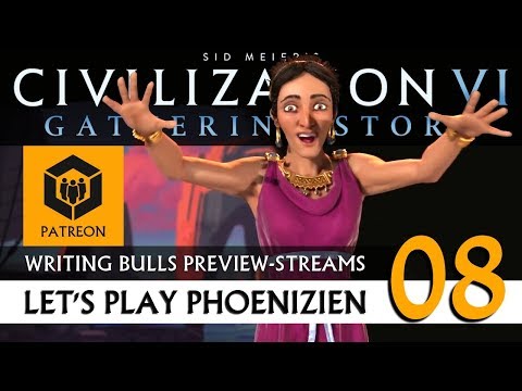 Live Let's Play: Gathering Storm - Phönizier (08) | Civilization VI