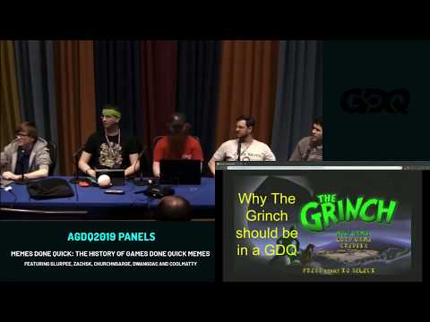 AGDQ 2019 Panels: Memes Done Quick: The History of Games Done Quick Memes