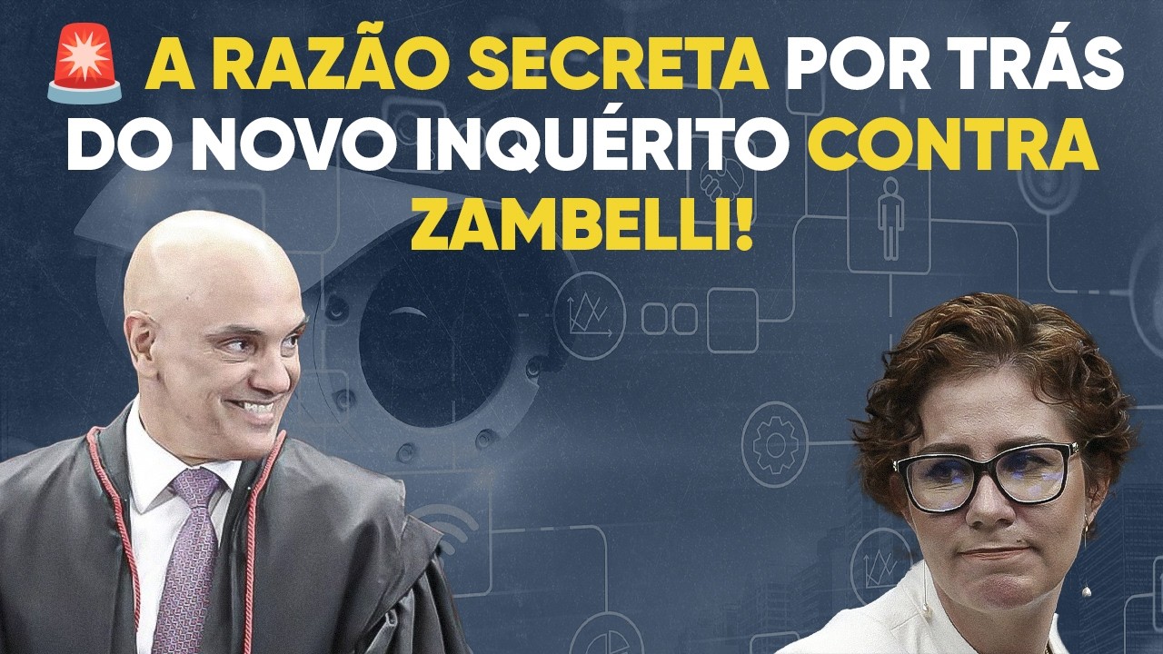 🚨 Urgente: Moraes vai investigar VOCÊ por causa da Zambelli!