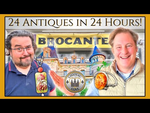 We Bought 24 ANTIQUES in 24 HOURS! ????????Chateau SHOPPING SPREE ????????