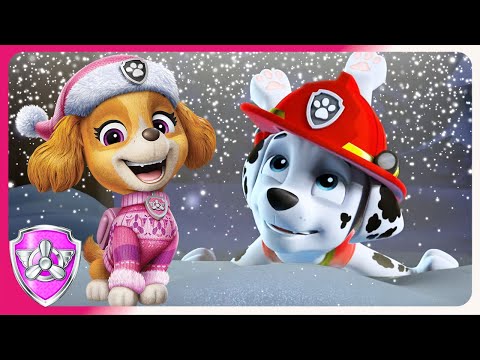 Skye and Marshall Save the Presents! | Skye PAW Patrol | Holiday Cartoons for Kids
