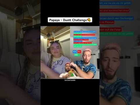 Ihr stimme ist so krass!🤯🙌🏼 #papaya