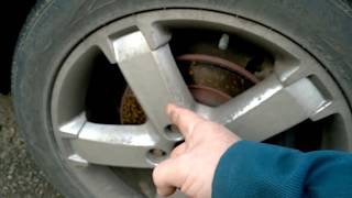 2006 Mk3 Mondeo Estate rear drivers caliper replacement
