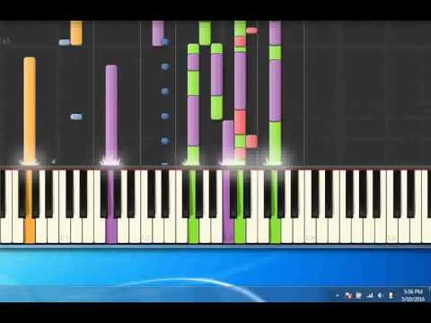 7 fili di canapa   Castelnuovo Mario [Piano tutorial by Synthesia]