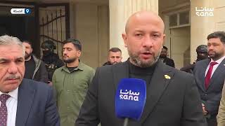 وزير الطوارئ برفقة محافظ الحسكة يزور مخيم الهول ويناقش خطة الاستجابة مع قدوم