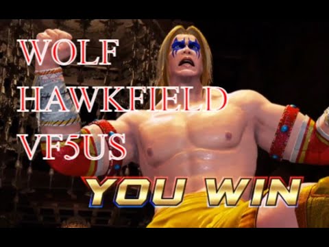 WOLF is the SWAGGIEST Virtua Fighter5 US Wolf Combos do Great Damage #VF5 #VF5US