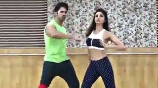 Parineeti Chopra & Varun Dhawan's Dance Rehearsal For Jaaneman Aah Song - Dishoom
