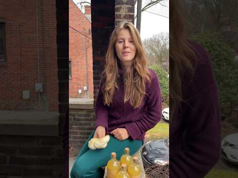 How we make tinctures with Lion’s Mane mushrooms! #gardenharvest #wildfood #offgridliving