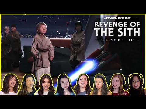 Reactors Reacting to ORDER 66 and the YOUNGLINGS! | Star Wars Revenge of the Sith (2005)