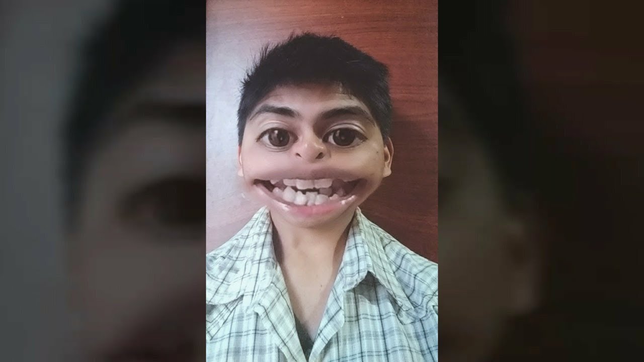 La Cara Graciosa, Aplicación Que cambia los Ojos y Boca Grande 😆