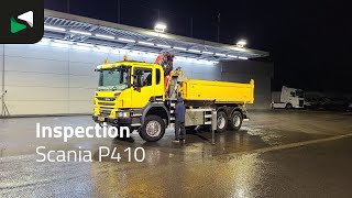 Scania P410 6X6 NL-Truck HMF 1800-K3 Kran Crane 6x6 Big-Axle Steel susp dump truck | Image 4 - Autoline