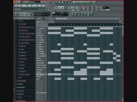 FL Studio 9 HIPHOP/DANCE BEAT BANGER- LUNCHBOX WAVE OF REALITY