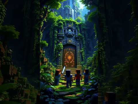 Minecraft Expedition  #minecraft #steve #ai #animation #adventure #friends #explore #fyp