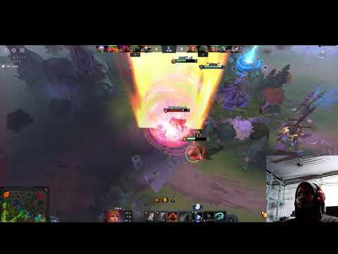 LINA HARD SUPPORT  GAMEPLAY BY SECINEJ..STANDIN  PARTY WITH LION AND INVOKER DEADLY WOMBO COMBO