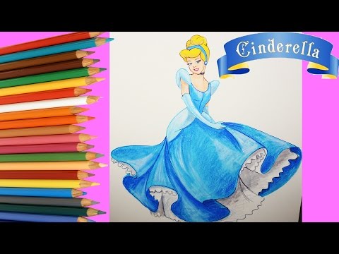Külkedisi Sindrella Nasıl Çizilir | Çizgi Film Karakterleri | Çizim Teknikleri | Boya Boya Video