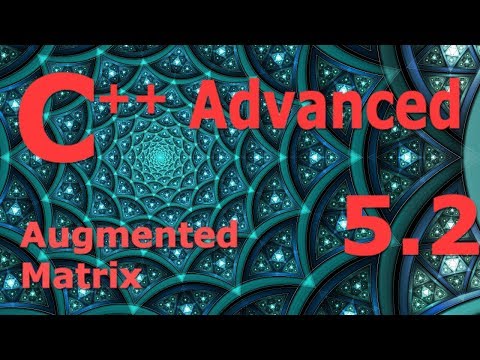 Advanced C Programming Tutorial 5 2 Augmented Matrix