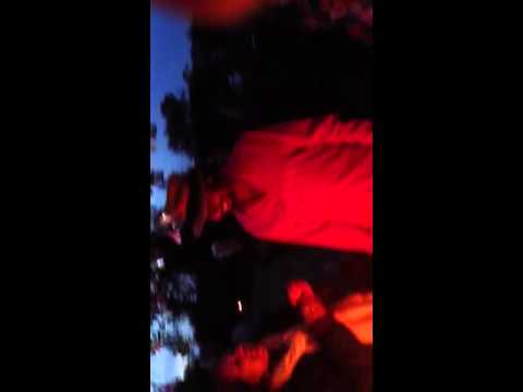 AB 40th Birthday cake ceremony