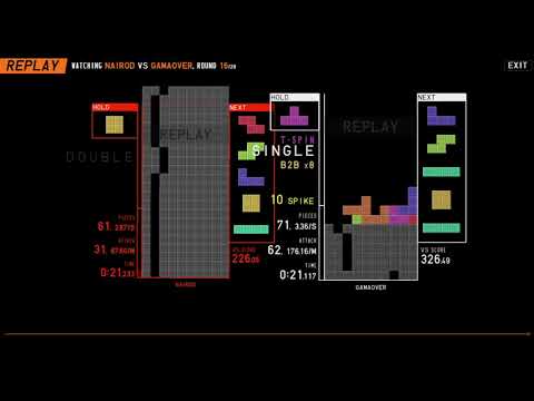 Totally Game Over | Nairod vs Gamaover | TETR.IO (5-30-2021) ft 15