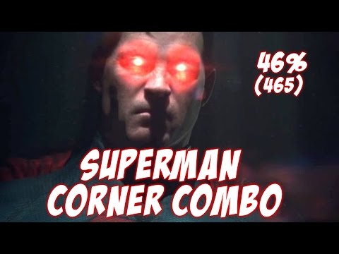 Superman Combo Tutorial Injustice 2 (Corner) 46% (465 Damage)