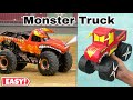 HOW TO MAKE MONSTER TRUCK With Cardboard Easy Maaz Ke Experiment And Craft