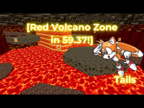 SRB2: Red Volcano Zone Tails in 59.37! [V. 2.2.8]