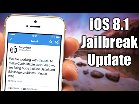 Pangu iOS 8.1 Jailbreak Update