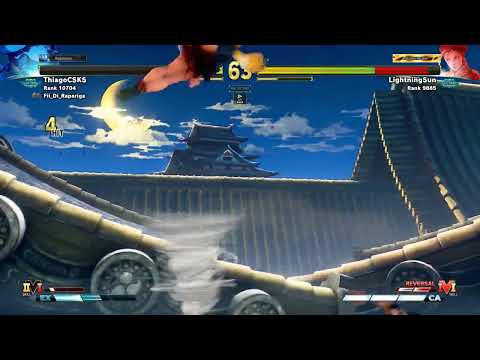 Street Fighter V Rashid VT1 Combo