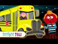 Teehee Toli Bus Ke Payye Ghume Gol Gol Gol Wheels On The Bus Hindi Songs Stories For Kids